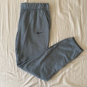 Gray Nike Dri-Fit Fleece Joggers